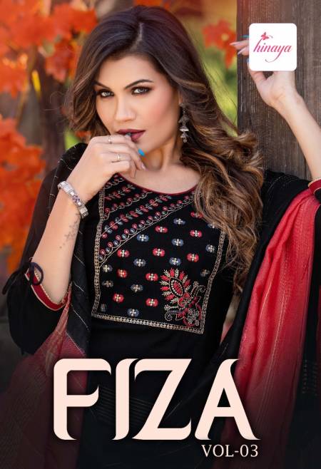 Hinaya Fiza 3 Festive Wear Heavy Wholesale Sharara Suit Catalog